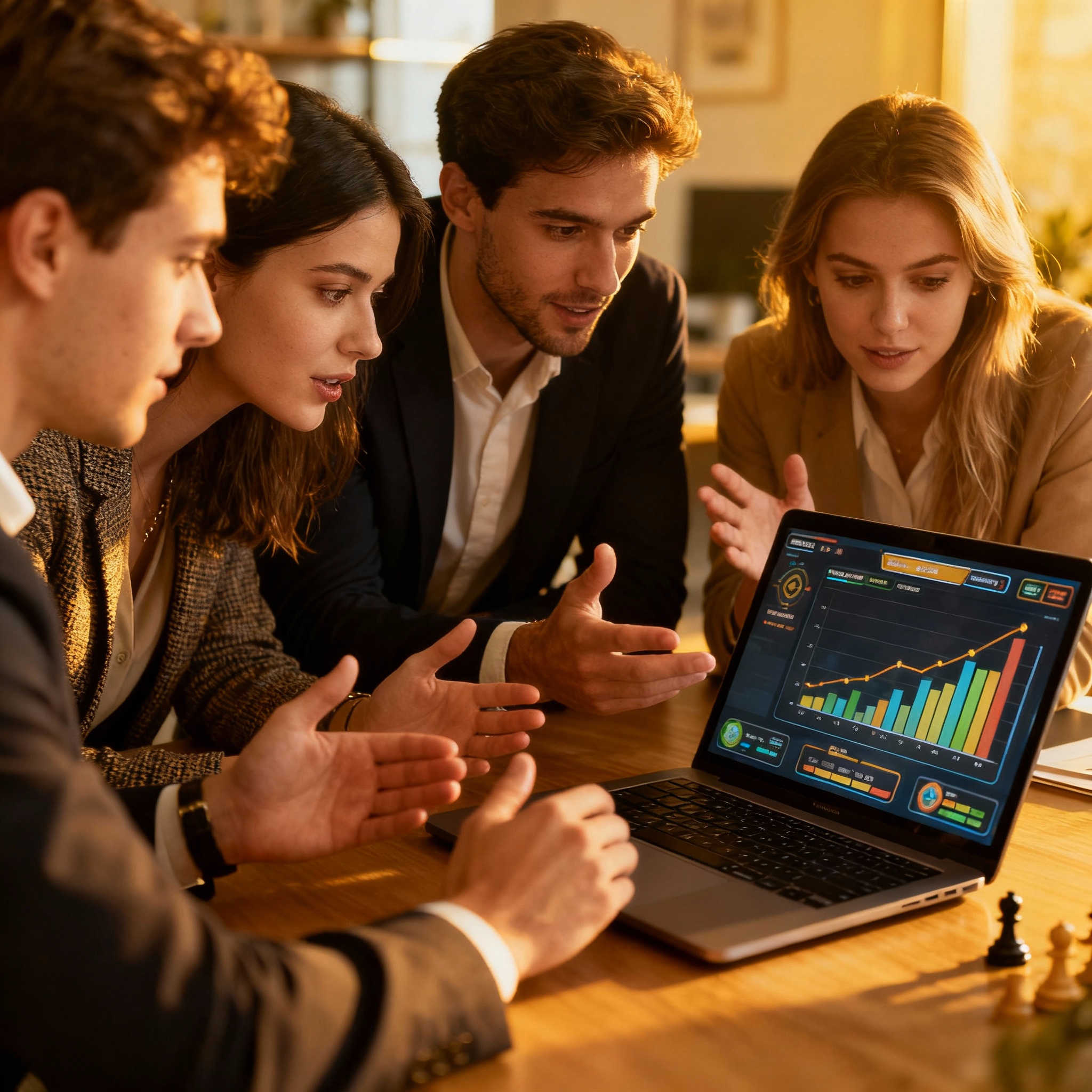 młodzież przed komputerem