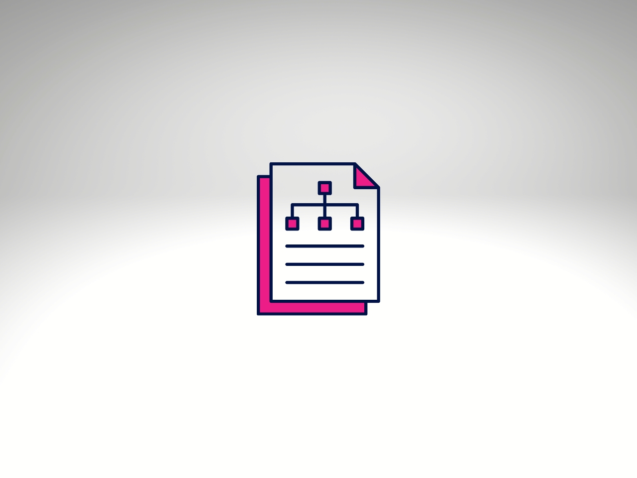 Ikona przedstawia schemat na kartce - scenariusz